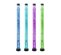 VEVOR Lámpara Sensorial de Burbujas, Tubo de Burbujas de 1,5 m Lámpara Sensorial para Acuario con 10 Peces Flotantes, 16 Efectos de Color y Control Remoto para Sala de Estar, Decoración del Hogar