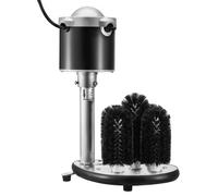 VEVOR Lavadora de Vasos Eléctrica Comercial Limpiador de Vasos con Barra de 5 Cepillos Máquina de Limpieza de Copas de Vino 600 tazas/hora Lavadora de Vasos para Copas de Champán, Vasos de Cerveza