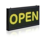 VEVOR Letrero LED Programable 67 x 35 cm Panel Digital Flexible Desplazable a Todo Color Tablero de Visualización con Patrón de Texto Personalizado Control de Aplicación Bluetooth para Publicidad