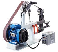 VEVOR 1.5KW Lijadora de Disco de Banco Lijadora de Cinta Ajustable Ph 427 X 12 Pulgada, Lijadora de Cinta Central y Lijadora de Disco 0-2800 Rpm Lijadoras Combinadas