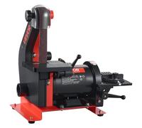 VEVOR Lijadora de banda y disco de 250 W, con disco 127 mm y banda 25,4 x 762 mm, mesa de trabajo ajustable de 0 a 45° y puerto de extracción de polvo para carpintería y afilado de cuchillos