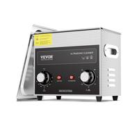 VEVOR Limpiador Ultrasónico 3 L con Temporizador de Calentamiento y Cesta 120 W