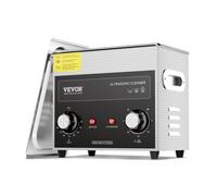 VEVOR Limpiador Ultrasónico 3 L con Temporizador de Calentamiento y Cesta 120 W