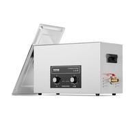 VEVOR Limpiador Ultrasónico 30 L 600 W con Temporizador de Calentamiento y Cesta Máquina de Cavitación Sónica Digital para Herramientas de Laboratorio, Piezas Metálicas, Carburador, Piezas de Auto