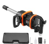 VEVOR Llave de impacto neumática de 1" Pistola de impacto 3160 pies-lbs Salida de torque inverso 5000 RPM Mango en D para tareas de camiones, entusiastas de la automoción, mecánicos profesionales