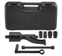 VEVOR Llave Multiplicadora de Par 25,4 mm Relación 1:64 Multiplicador de Fuerza con 4 Vasos Caja Multiplicadora de Par de Acero de Aleación para Quitar Tuercas de Rueda Coche Taller Garaje