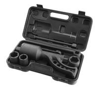 VEVOR Llave Multiplicadora de Par 25,4 mm Relación 1:64 Multiplicador de Fuerza con 4 Vasos Caja Multiplicadora de Par de Acero de Aleación para Quitar Tuercas de Rueda Coche Taller Garaje