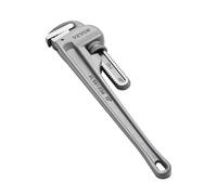 VEVOR Llave para Tubo Recto de Aluminio 45,7cm Plomería Ajustable con Mandíbula de Alta Resistencia Mango Ergonómico Fácil de Transportar para Tuberías de Agua, Reparaciones de Automóviles