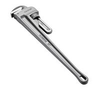 VEVOR Llave para Tubo Recto de Aluminio 61 cm Llave para Plomería Ajustable Mandíbula de Alta Resistencia Mango Ergonómico Fácil de Transportar para Tuberías de Agua Reparaciones de Automóviles