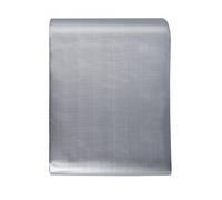 VEVOR Lona Protectora para Exteriores 609,6x914,4 cm Lona Impermeable de Polietileno de 10 mils, Resistente a los Rayos UV y a la Temperatura con Ojales Reforzados, Alta Durabilidad, Plateado/Marrón