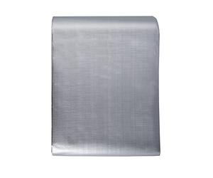 VEVOR Lona Protectora para Exteriores 609,6x914,4 cm Lona Impermeable de Polietileno de 10 mils, Resistente a los Rayos UV y a la Temperatura con Ojales Reforzados, Alta Durabilidad, Plateado/Marrón