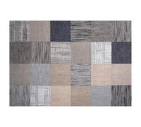 VEVOR Losetas de Alfombra Cuadradas, 500 x 500 x 6 mm, Autoadhesivas, con Una Superficie de 6,2 m², Ideales para el Salón, Apartamentos y la Oficina, Polipropileno y Asfalto, Multicolor, 24 uds