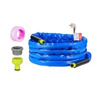 VEVOR Manguera de Agua Caliente para Autocaravana 7,6 m, Manguera de Agua Potable Anticongelante hasta -42,7 ℃, con Tapa Ondulada, Autorregulable, Diámetro Interior 16 mm, Sin Plomo ni BPA