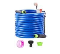 VEVOR Manguera de Agua Potable Calentada para RV 22,9 m Anticongelante -42,7 °C Autorregulación Automática Diámetro Interior de 5/8" con Kit de Accesorios de Conexión Rápida sin Plomo sin BPA