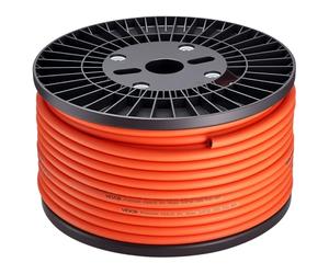VEVOR Manguera de Aire Híbrida Flexible, 9,53 mm de Diámetro y 7620 cm de Longitud, Tubo Neumático de 20,68 bar con Material Híbrido de Tres Capas para Automóviles, Hogar y Construcción, Naranja