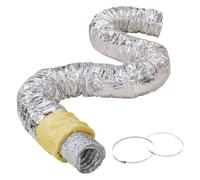 VEVOR Dryer Vent Hose 127MM Manguera Flexible de Aluminio, Silver