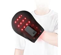 VEVOR Mano de Terapia de Luz Roja 45 LED Guante de Terapia de Luz Roja 660 nm y 850 nm con Temporizador Pulso de 10 Hz Inalámbrico para Aliviar la Fatiga y el Dolor Muscular en Dedos y Muñeca