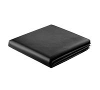 VEVOR Manta de Soldadura, 1829 x 2438 mm, Manta Ignífuga de Fibra de Vidrio Recubierta de Silicona, Resistente al Calor hasta 982 °C, con Ojales Metálicos, para Talleres y Garajes, Color Negro