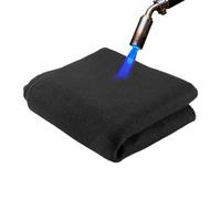 VEVOR Manta de Soldadura de Fieltro de Carbono Ignífugo, Resistente al Calor 982 °C, Alfombrilla de Soldadura Aislante Ignífuga de 3,5 mm de Grosor, 1016 x 1016 mm, para Talleres, Garajes, Negro