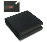 VEVOR Manta de Soldadura Retardante de Llama, Manta ignífuga de 310 x 700 mm, Fibra de Carbono, Resistente al Calor, 982 ℃, Estera de Soldadura Aislante cortable para protección contra chispas