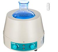 VEVOR Manto Calefactor 500ML, 250W Agitador Magnético Manto de Calefacción 0-1400RPM Manta Calefactora de Laboratorio, Adecuado para Calentamiento y Agitación de Líquidos en Laboratorio