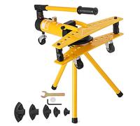 VEVOR Manual Pipe Bender 10T, Pipe Doblado Máquina SWG-1, Tubo Bender Diámetro exterior Ø13mm - Ø34mm, Máquina Dobla los tubos de todos los materiales de forma segura y rápida hasta 90 °