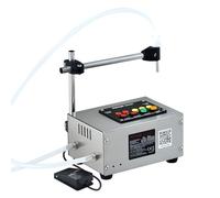 VEVOR Máquina Automática de Llenado de Líquidos Capacidad 10-4000 ml Llenadora de Botellas Bomba Peristáltica de Control Digital para Leche, Agua, Vino, Bebidas, Salsa de Soja, Vinagre, Boquilla Única