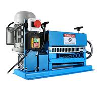 VEVOR Máquina Automática de Pelado de Cables 370W, Pelacables Eléctrico de 220V, Máquina Peladora de Cables con 11 Canales y 10 Cuchillas, Pelacables Eléctricos de Metal 15m/min 1,5-38mm