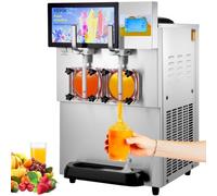 VEVOR Máquina comercial de granizado, máquina de Margarita de 8 l/2.1 galones, máquina de margarita de acero inoxidable de 1050 W, máquina de granizados para fiestas, cafeterías, restaurantes, bares y