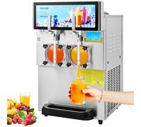VEVOR Máquina comercial de granizado, máquina de Margarita de 8 l/2.1 galones, máquina de margarita de acero inoxidable de 1050 W, máquina de granizados para fiestas, cafeterías, restaurantes, bares y