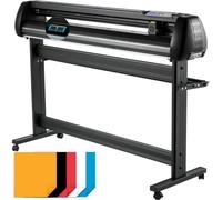 VEVOR Máquina cortadora de vinilo, máquina trazadora de corte de 53 pulgadas, eje de rodillo de acero de 400 pulgadas/32.8 ft, velocidad y fuerza ajustables, kit de impresora de corte para bricolaje