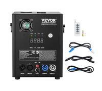 VEVOR Máquina de control de 500 W Controlador de aleación de aluminio ajustable 2-4 m 7 minutos por recarga para escenarios, bodas, espectáculos de DJ, fiestas