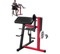 VEVOR Máquina de Curl de Predicador, Máquina de Curl de Bíceps 2 en 1 y de Extensión de Tríceps, Estación de Bíceps Aislada con Brazo Sentado, para Entrenamiento de Fuerza, para Gimnasio en Casa