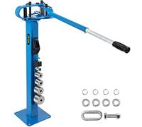 VEVOR Máquina de DobladoTuberías Curvadora de Tubos Máquina Multicapa Dobladora de Tubos YP 38 7 Telescópico de 44' Escritorio, Capacidad de Acero Dulce: 5/16 x 1-1/4 ", 1/4 x 1-15/16"