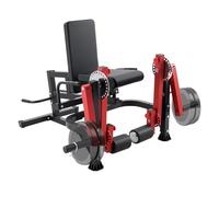VEVOR Máquina de extensión de piernas y rizos, extensión giratoria de piernas sentadas para muslo, equipo de ejercicios especiales ajustable para la parte inferior del cuerpo, banco de entrenamiento