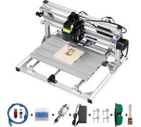 VEVOR Máquina de Grabado CNC 3018 DIY, Grabador Láser de 500 mw, GRBL Control Máquina de Grabado, Recorrido de Trabajo: 11,8"x7,1"x1,8", Máquina CNC Láser de 3 Ejes, con Varillas de Extensión de 5 mm