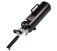 VEVOR Máquina de Granallado de Neumáticos, Capacidad 8 L, Inflador de Neumáticos Portátil Mejorado, 0,6-0,8 MPa, para Coche, Bicicleta Eléctrica, Autocaravana, ATV, Negro, 775 x 160 x 200 mm