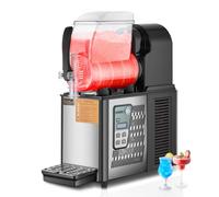 VEVOR Máquina de Granizados Comercial con Tanque de 4 L Máquina para Hacer Batidos de Acero Inoxidable 16 Tazas Máquina para Hacer Granizados para Fiestas en Hogar, Restaurantes, Cafeterías, Bares