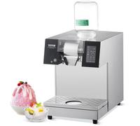 VEVOR Máquina de Hielo en Forma de Copos de Nieve 240kg/24h de Acero Inoxidable