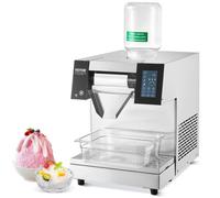 VEVOR Máquina de Hielo en Forma de Copos de Nieve 260kg/24h de Acero Inoxidable