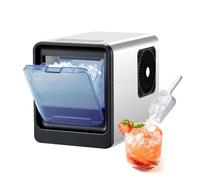 VEVOR Máquina de Hielo en Pepitas de Encimera 15 kg/24 h, Máquina de Hielo Masticable en Pepitas Autolimpiable con Cuchara, Tanque de Agua de 0,8 L, para Hogar, Cocina, Oficina, Bar, Fiestas