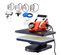 VEVOR Máquina de Prensa de Calor, Transferencia de Calor, Prensa de Calor Multifunción de 42 x 40 x 39 cm, Máquina de Sublimación de Prensa de Calor 8 en 1 para DIY Camisetas, Sombreros, Tazas