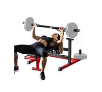 VEVOR Máquina de Prensa de Pecho 204 kg, Banco Inclinado Plano Ajustable con Brazos Convergentes Independientes, Equipo para la Parte Superior Pecho, Abdominales y Hombros, 1600 x 1550 x 760 mm