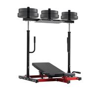 VEVOR Prensa de Piernas Vertical, Máquina de Gimnasio en Casa Especial para la Parte Inferior del Cuerpo, Acero al Carbono, para Prensas Alta Intensidad, Capacidad 259 kg, 1268 x 1231 x 1106 mm