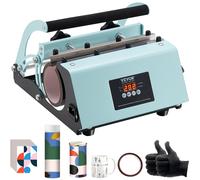 VEVOR Máquina de Prensado por Calor para Sublimación de Tazas de 887 ml, Verde