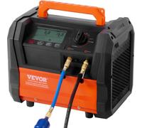 VEVOR Máquina de Recuperación de Refrigerante Portátil 1 HP Cilindro Doble Motor sin Escobillas 3000 RPM Herramienta de Reciclaje de Refrigerante Freón para Automóviles Aires Acondicionados
