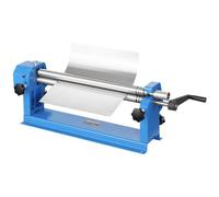 VEVOR Máquina de Rodillos Deslizantes de 610 mm, Dobladora de chapa metálica Calibre 16 Diámetro del Rodillo de 38 mm, con 2 Rodillos Extraíbles, para Acero con Bajo Contenido de Carbono, Cobre