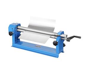 VEVOR Máquina de Rodillos Deslizantes de 610 mm, Dobladora de chapa metálica Calibre 16 Diámetro del Rodillo de 38 mm, con 2 Rodillos Extraíbles, para Acero con Bajo Contenido de Carbono, Cobre