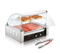 VEVOR Máquina de Rodillos para Perros Calientes de 56,2 x 47,5 x 44,2 cm 2,2 kW