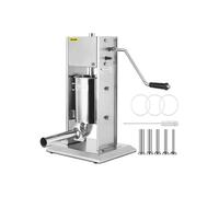 VEVOR Máquina de Salchichas Manual 15L Prensa de Salchichas Profesional Prensa de Merguez Prensa de Carne para Relleno de Salchichas A172